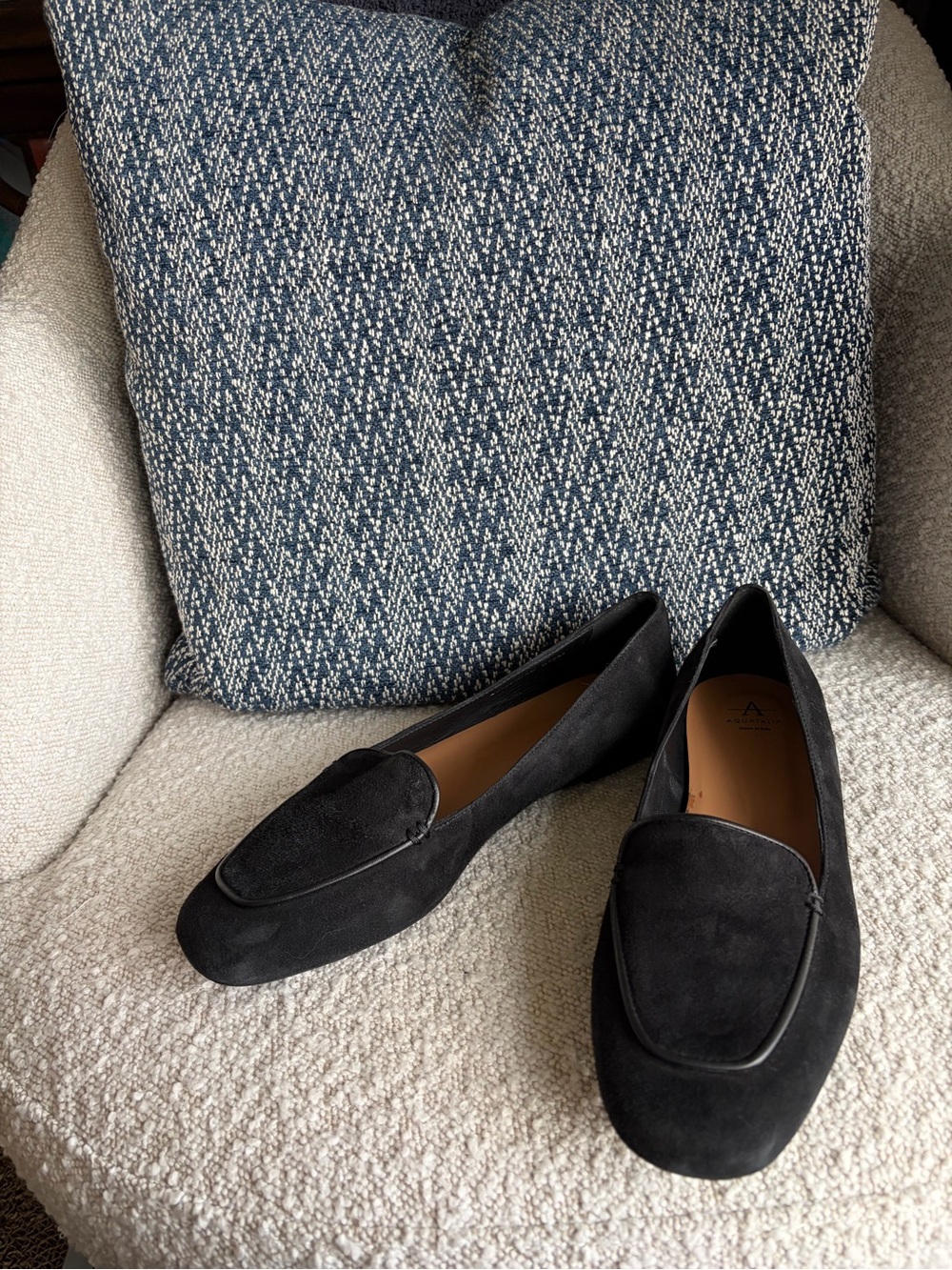 Aquatalia Calandra Weatherproof Flat~ size 9.5 - Picture 2 of 13